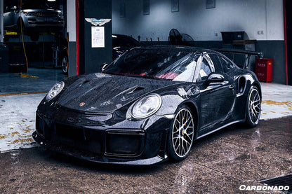 2013-2019 Porsche 911 991 Turbo/S GT2RS Style Hood - Carbonado Aero