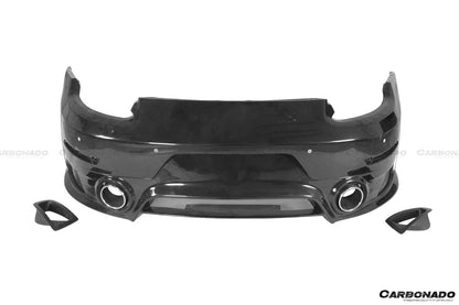 2013-2019 Porsche 911 991 Turbo/S GT2RS Style Rear Bumper - Carbonado Aero
