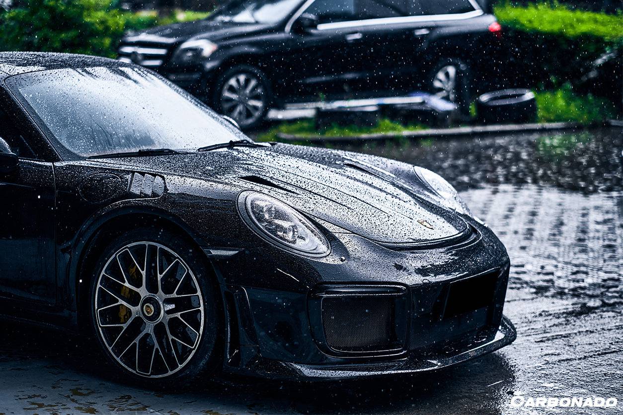 2013-2019 Porsche 911 991 Turbo/S GT2RS Style Hood - Carbonado Aero