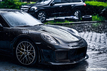 2013-2019 Porsche 911 991 Turbo/S GT2RS Style Hood - Carbonado Aero