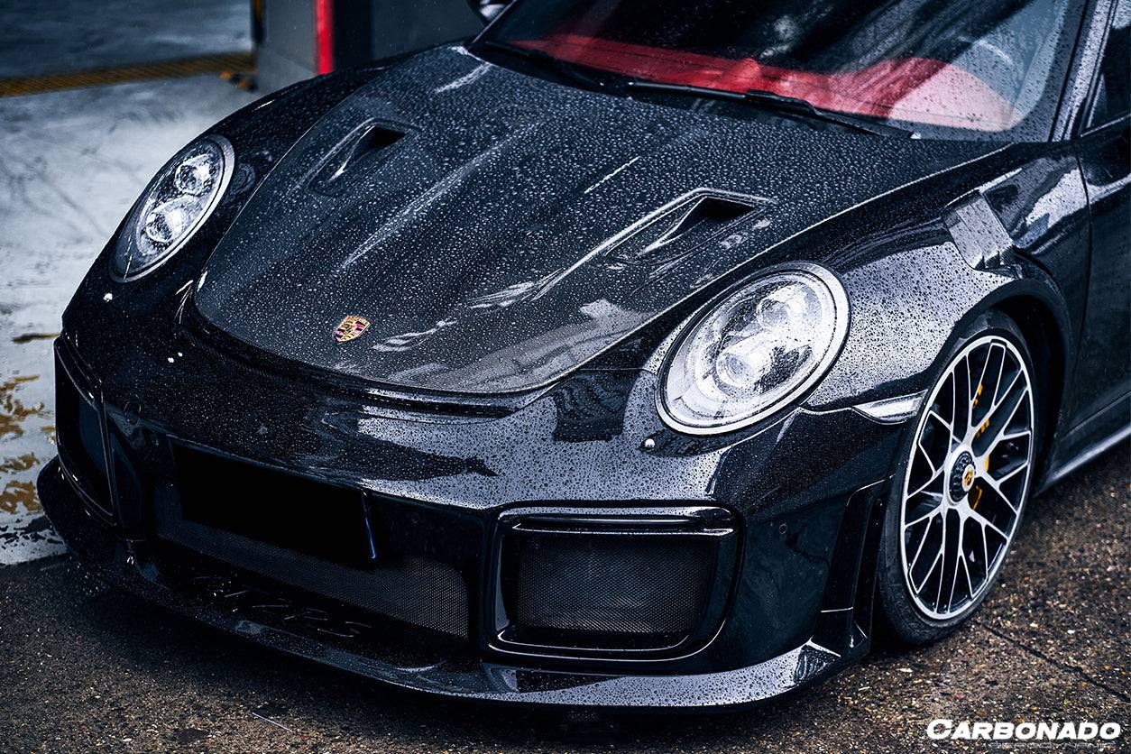 2013-2019 Porsche 911 991 Turbo/S GT2RS Style Hood - Carbonado Aero