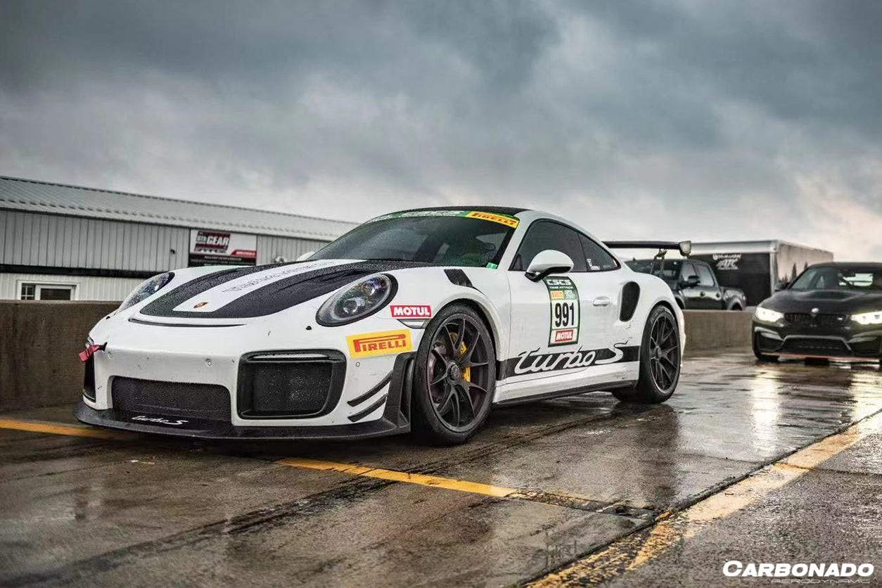 2013-2019 Porsche 911 991 Turbo/S GT2RS Style Hood - Carbonado Aero