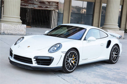 2016-2019 Porsche 911 991.2 Turbo s TP Style Front Bumper - Carbonado