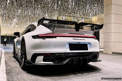 2019-2023 Porsche 911 992 Carrera & S & 4 & 4S TA Style Trunk Spoiler Wing - Carbonado