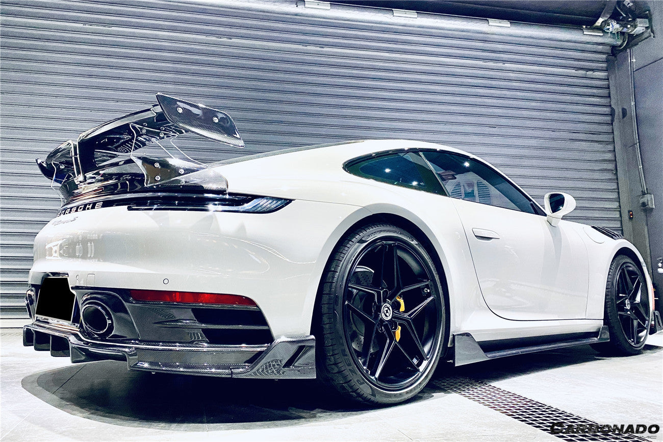 2019-2023 Porsche 911 992 Carrera/S/4/4S TA Style Trunk Spoiler Wing - Carbonado Aero