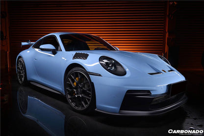 2019-2024 Porsche 911 992 Carrera & S & 4 & 4S & Targa & Turbo S GT3 Style Hood - Carbonado