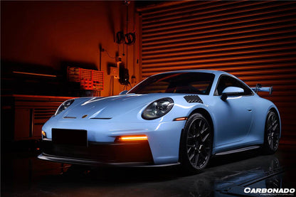2019-2024 Porsche 911 992 Carrera & S & 4 & 4S & Targa & Turbo S GT3 Style Hood - Carbonado