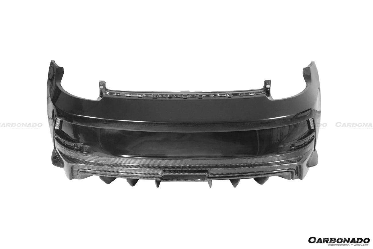 2019-2023 Porsche 911 992 Carrera/S/4/4S/Targa/Cabriolet GT3 Style Rear Bumper - Carbonado Aero