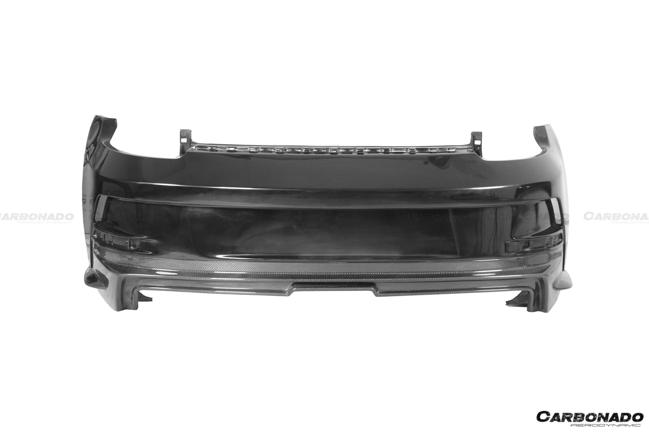 2019-2023 Porsche 911 992 Carrera/S/4/4S/Targa/Cabriolet GT3 Style Rear Bumper - Carbonado Aero