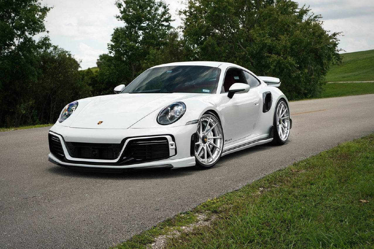 2020-2023 Porsche 911 992 TurboS TA Style Front Bumper - Carbonado Aero