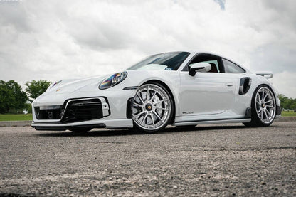 2020-2023 Porsche 911 992 TurboS TA Style Front Bumper - Carbonado Aero