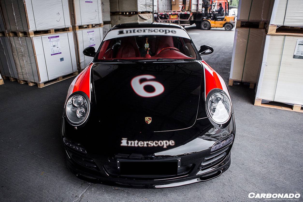 2009-2012 Porsche 911 997.2 Carrera/S EM Style Front Lip - Carbonado Aero