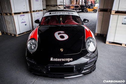 2009-2012 Porsche 911 997.2 Carrera/S EM Style Front Lip - Carbonado Aero