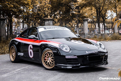 2009-2012 Porsche 911 997.2 Carrera/S EM Style Front Lip - Carbonado Aero