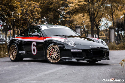 2009-2012 Porsche 911 997.2 Carrera/S EM Style Front Lip - Carbonado Aero