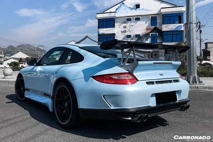 2009-2012 Porsche 911 997.2 Carrera S T Style Side Skirts