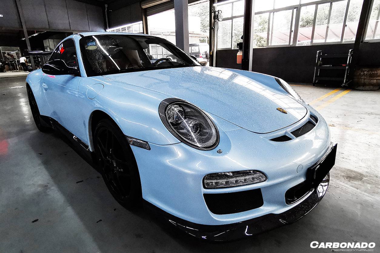 2009-2012 Porsche 911 997.2 Carrera/S TA Style Side Skirts - Carbonado Aero