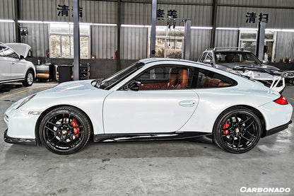 2009-2012 Porsche 911 997.2 Carrera S T Style Side Skirts
