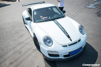 2009-2012 Porsche 911 997.2 Carrera S T Style Side Skirts - Carbonado
