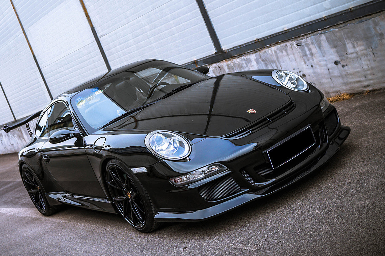 2005-2008 Porsche 911 997.1 Carrera S TA Style Side Skirts - Carbonado