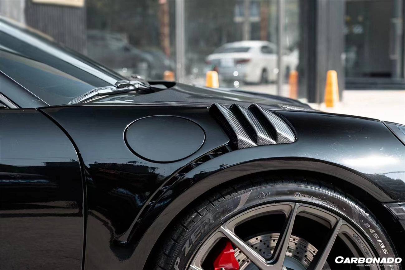 2012-2015 Porsche 911 991.1 Carrera/Targa S/4/4s GT2RS Style Fender - Carbonado Aero