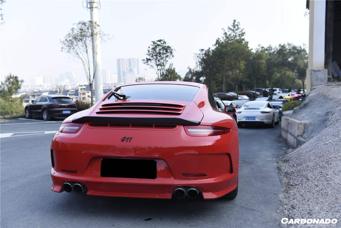 2012-2015 Porsche 911 991.1 Carrera S 2C GT3 Style Rear Bumper (For Quad-Exhaust)