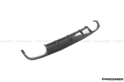 2016-2019 Porsche 911 991.2 Carrera /S/4S/GTS OD Style Quad Rear Lip - Carbonado Aero