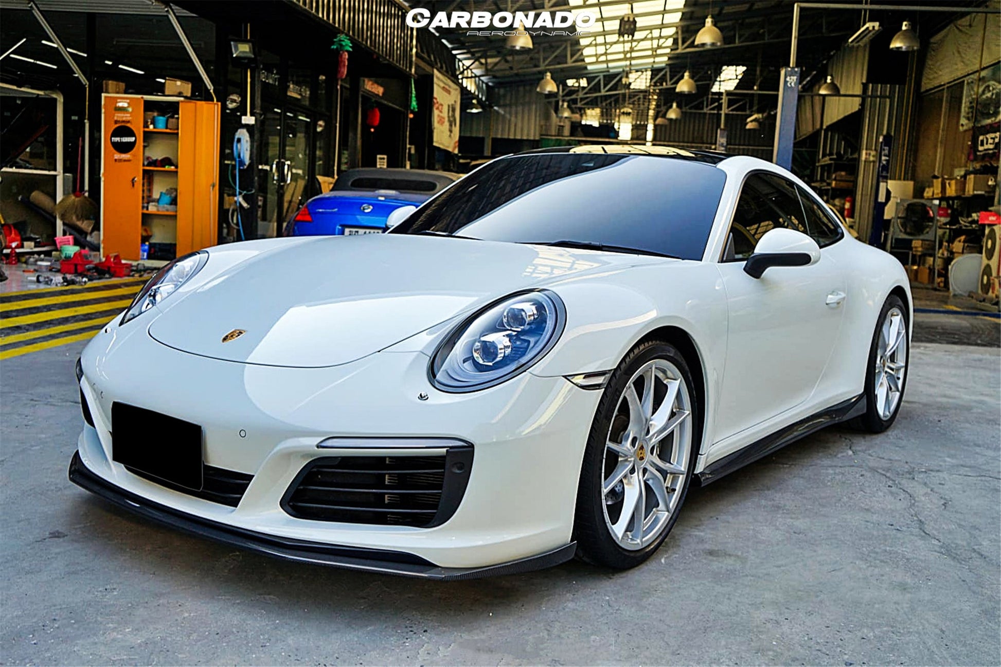 2016-2019 Porsche 911 991.2 Carrera /S/4S/GTS OD Style Side Skirts - Carbonado Aero
