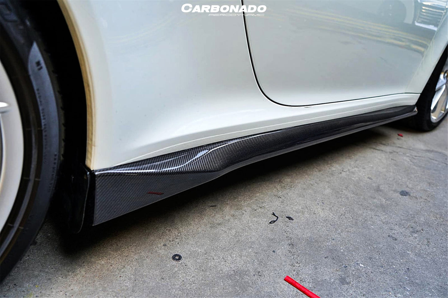 2016-2019 Porsche 911 991.2 Carrera /S/4S/GTS OD Style Side Skirts - Carbonado Aero
