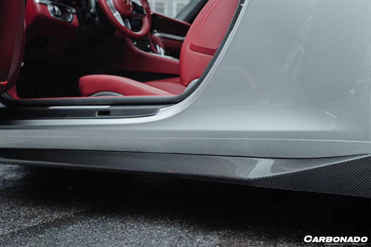 2016-2019 Porsche 911 991.2 Carrera /S/4S/GTS OD Style Side Skirts - Carbonado Aero
