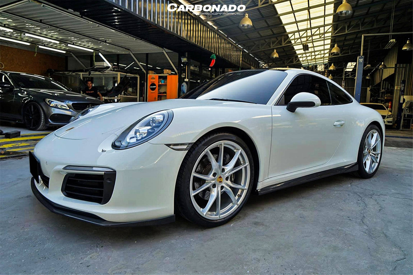 2016-2019 Porsche 911 991.2 Carrera /S/4S/GTS OD Style Side Skirts - Carbonado Aero