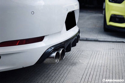 2016-2019 Porsche 911 991.2 Carrera /S/4S/GTS OD Style Quad Rear Lip - Carbonado Aero