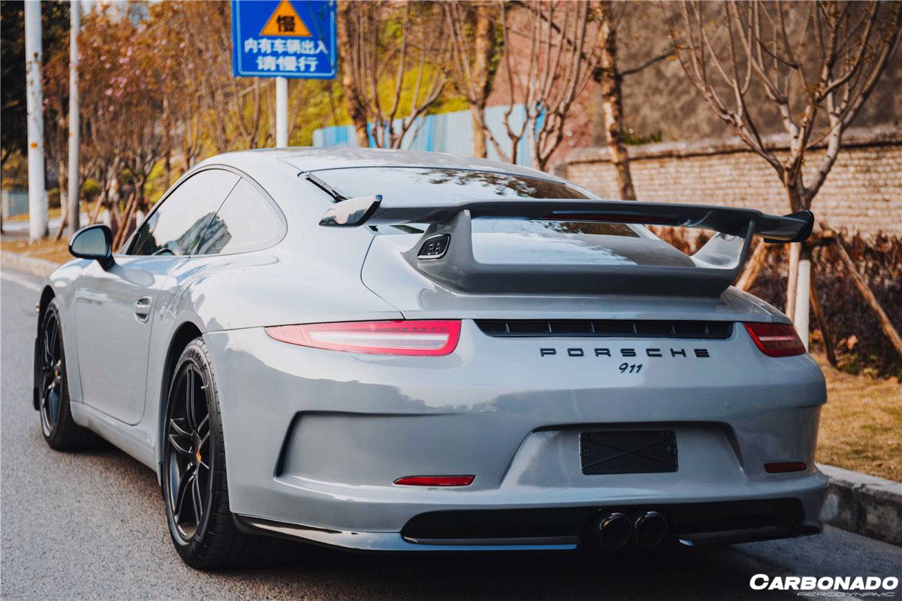 2012-2015 Porsche 911 991.1 Carrera/S GT3 Style Rear Bumper Middle Exhaust - Carbonado Aero