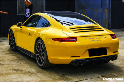 2012-2015 Porsche 911 991.1 Carrera/S/4S VRS Style Carbon Fiber Rear Diffuser - Carbonado Aero