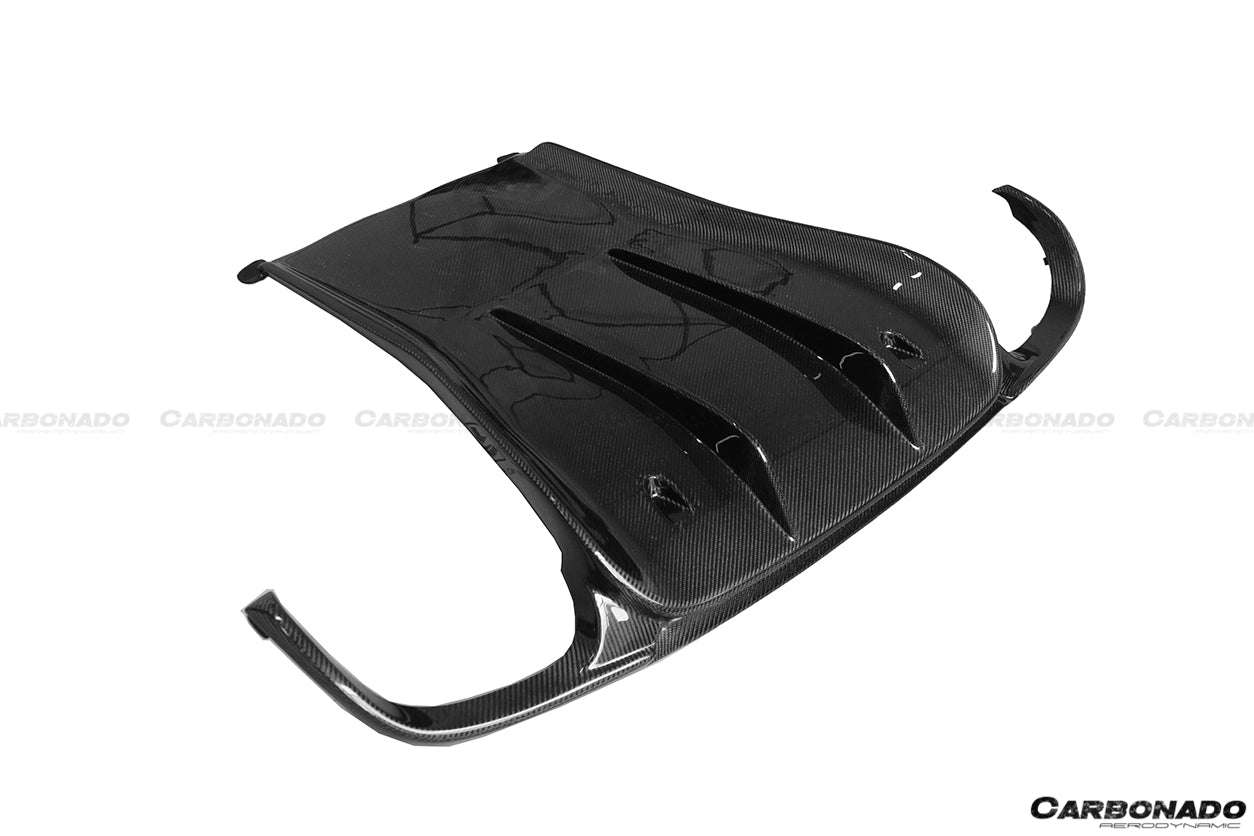 2012-2015 Porsche 911 991.1 Carrera/S/4S VRS Style Carbon Fiber Rear Diffuser - Carbonado Aero