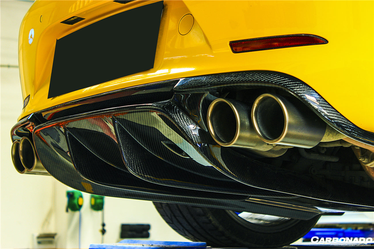 2012-2015 Porsche 911 991.1 Carrera/S/4S VRS Style Carbon Fiber Rear Diffuser - Carbonado Aero