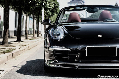 2012-2015 Porsche 911 991.1 Carrera/S/4S VRS Style Carbon Fiber Front Lip - Carbonado Aero