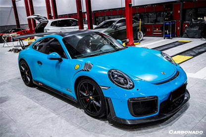 2016-2019 Porsche 911 991.2 Carrera & Targa 4 & 4S GT2RS Style Front Bumper - Carbonado