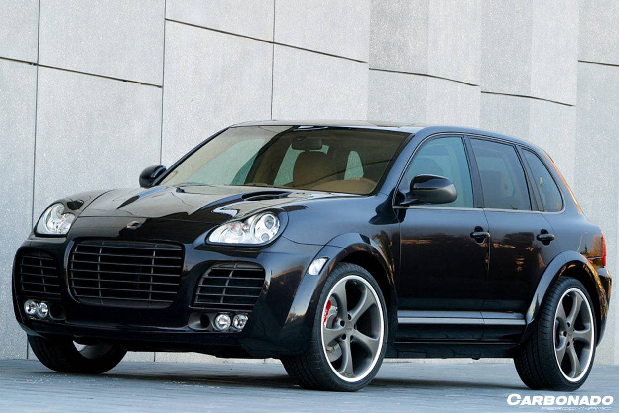 2002-2010 Porsche Cayenne 955/957 TA Style Hood - Carbonado