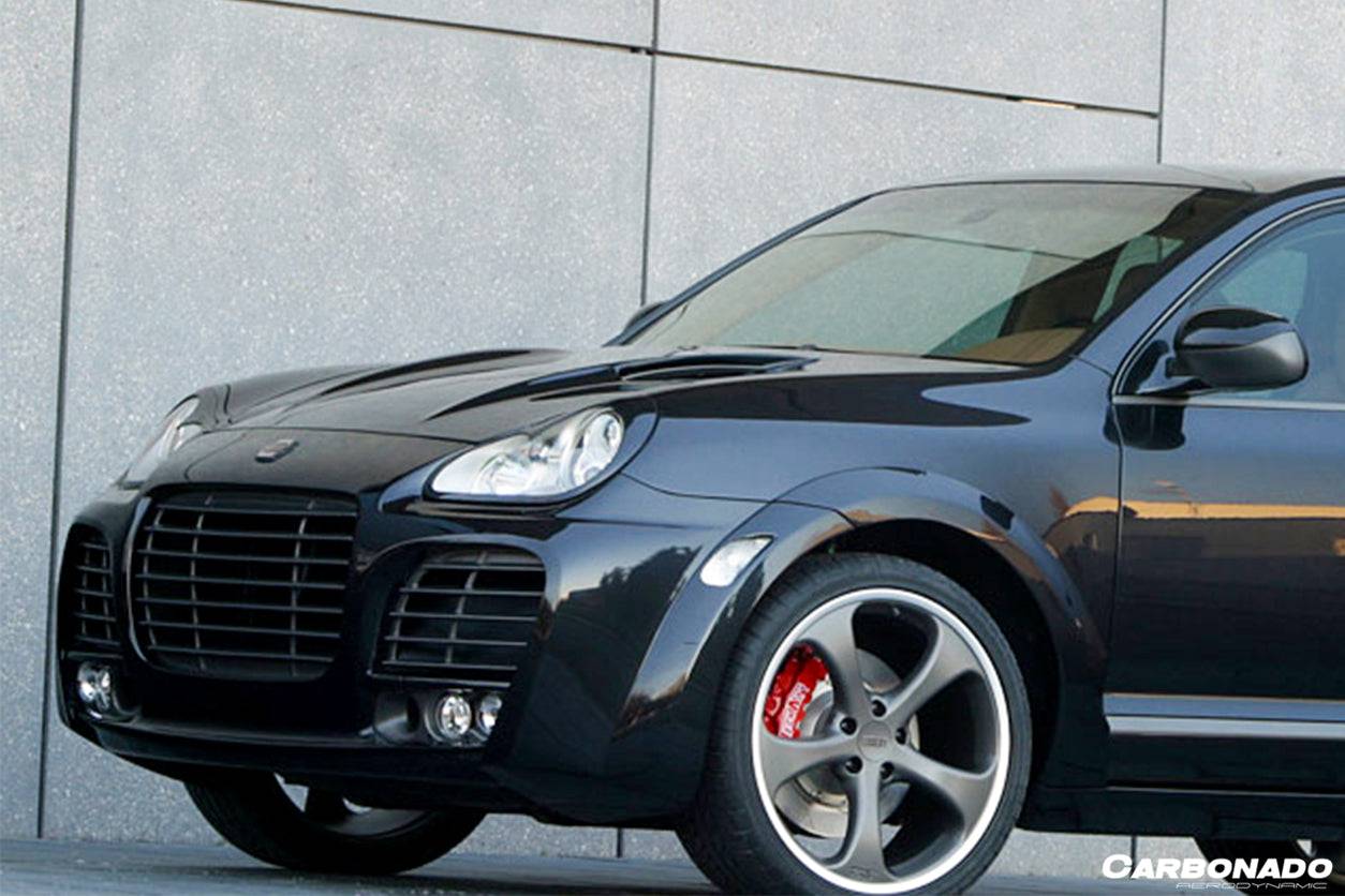 2002-2010 Porsche Cayenne 955 957 TA Style Hood - Carbonado Aero