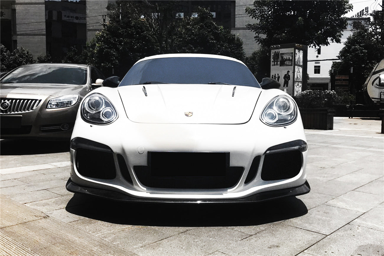 2009-2012 Porsche Cayman & Boxster 987.2 GT3 Style Front Bumper - DarwinPRO Aerodynamics