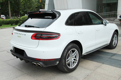 2014-2019 Porsche Macan BS Style Carbon Fiber Roof Spoiler - Carbonado