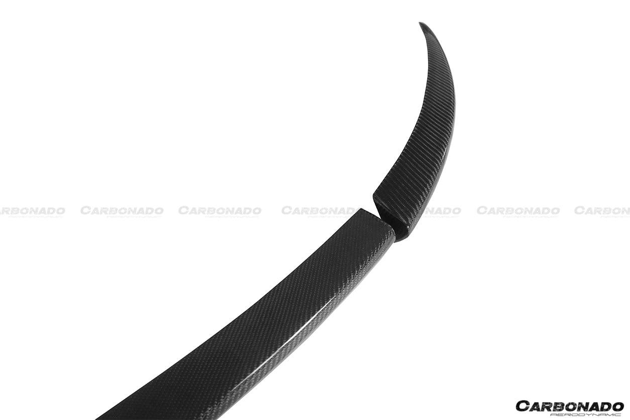2014-2019 Porsche Macan BS Style Carbon Fiber Rear Decklid Spoiler - Carbonado Aero