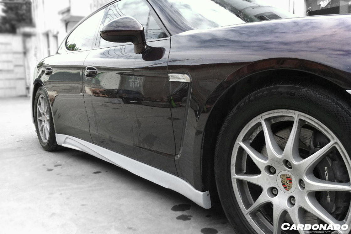 2013-2016 Porsche Panamera 970.2 ARN Style Carbon Fiber Side Skirts