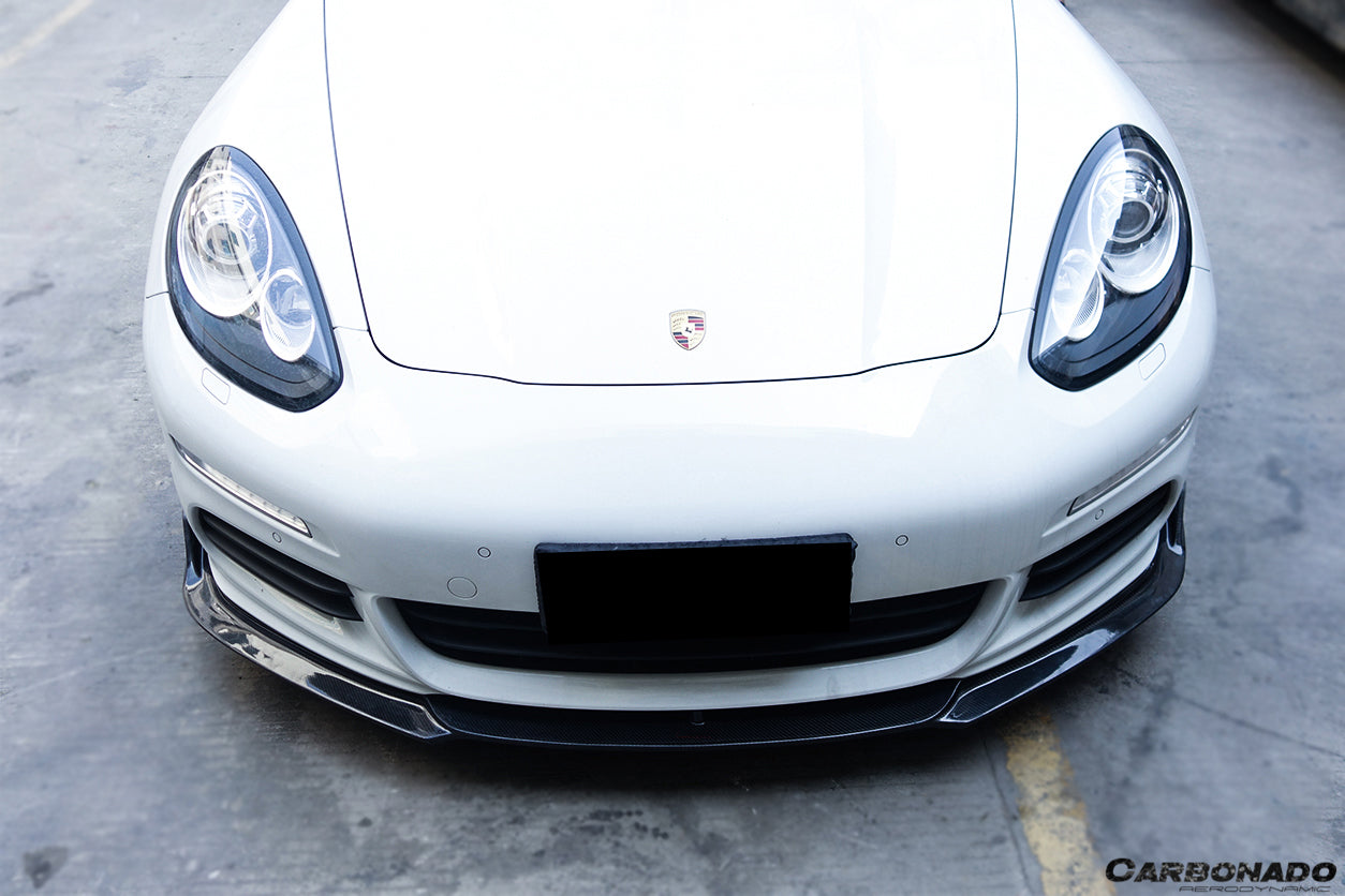 2013-2016 Porsche Panamera 970.2 BS-Sport Style Carbon Fiber Front Lip