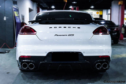 2013-2016 Porsche Panamera 970.2 BS-Sport Style Carbon Fiber Rear Diffuser - Carbonado Aero