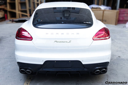 2013-2016 Porsche Panamera 970.2 BS-Sport Style Carbon Fiber Rear Diffuser
