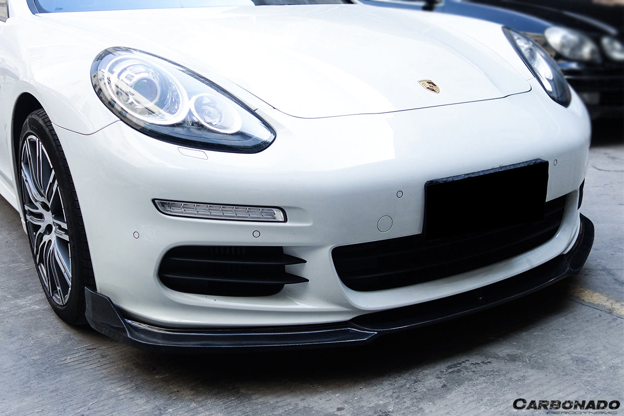 2013-2016 Porsche Panamera 970.2 BS-Sport Style Carbon Fiber Front Lip