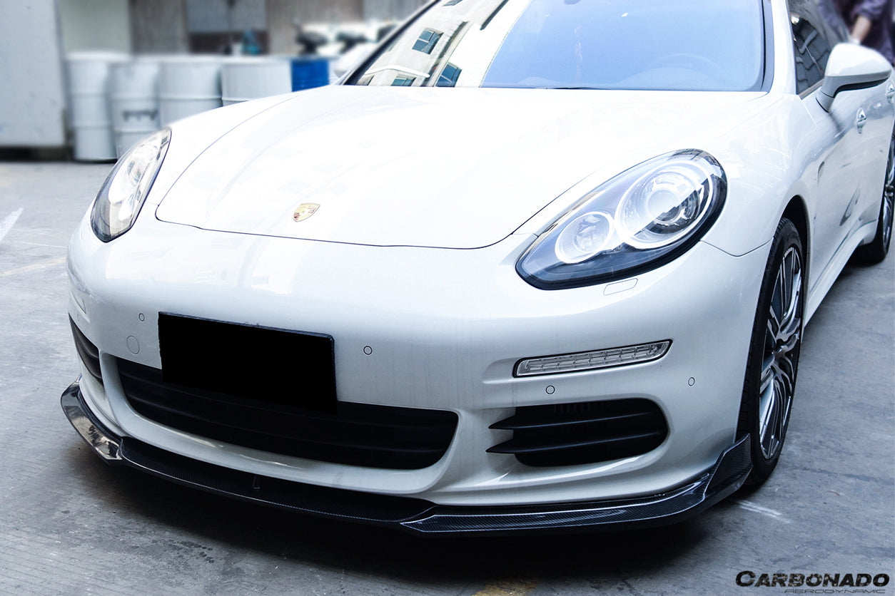 2013-2016 Porsche Panamera 970.2 BS-Sport Style Carbon Fiber Front Lip
