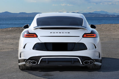 2013-2016 Porsche Panamera 970.2 FD Style Carbon Fiber Trunk Spoiler Wing